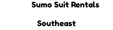 Epic Sumo Suit Rentals for All Sizes in the Southeast